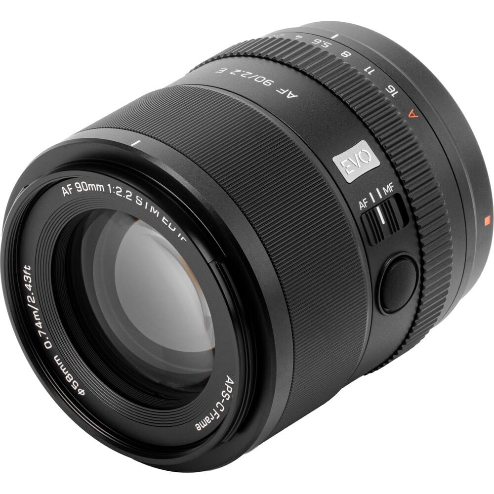 Viltrox AF 90mm F2.2 Evo Sony E Mount APS-C Lens