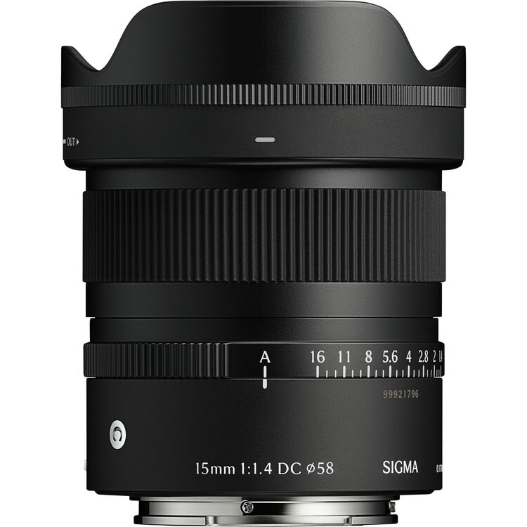 SIGMA - AF 15MM F1.4 DC (C) F/RF MOUNT