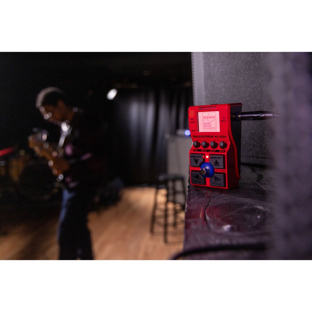 Zoom MS-60B+ Multistomp Bas Efekt Pedalı