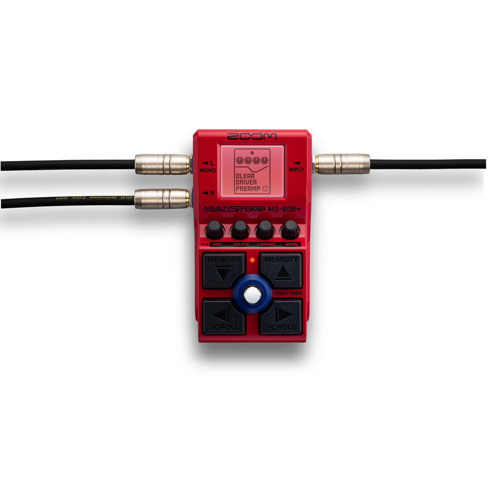 Zoom MS-60B+ Multistomp Bas Efekt Pedalı