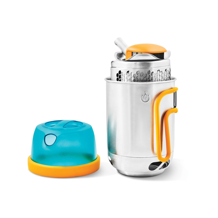 BioLite CampStove Complete Cook Kit Elektrik Üreten Odunlu Kamp Pişirme Seti