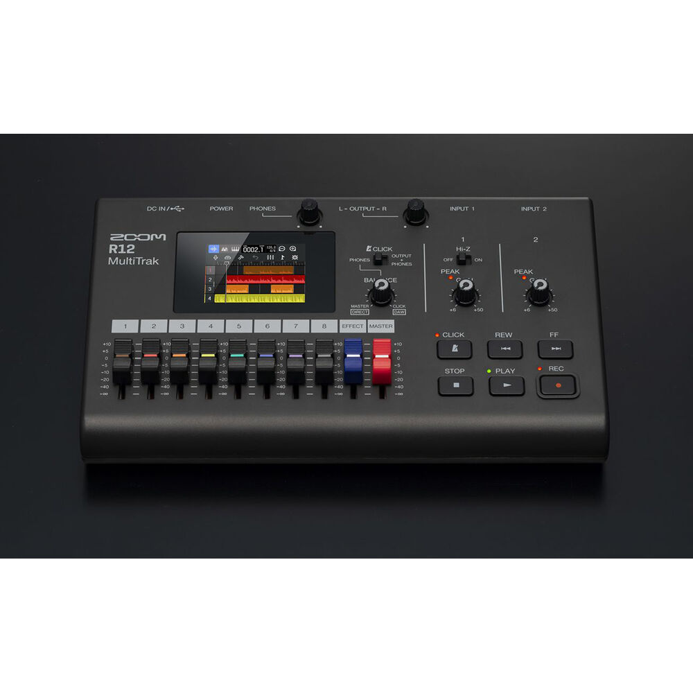 Zoom R12 MultiTrak Recorder (Touchscreen)