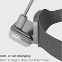 BioLite Range 500 USB-C Şarjlı Kafa Lambası - Slate Blue