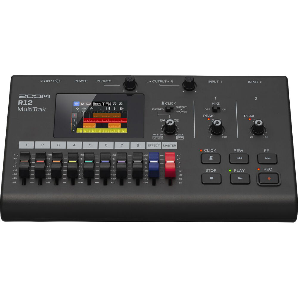 Zoom R12 MultiTrak Recorder (Touchscreen)