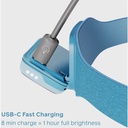 BioLite Range 300 USB-C Şarjlı Kafa Lambası - Slate Blue