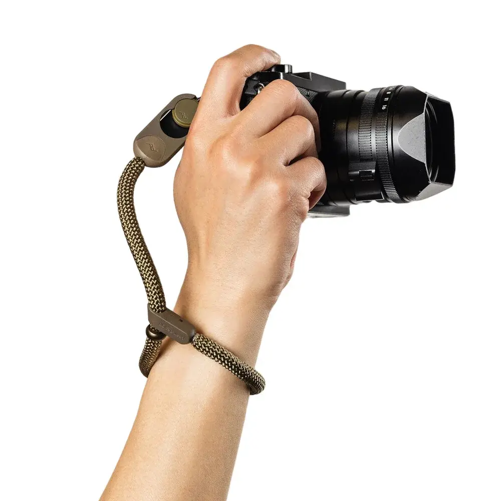 Peak Design Cuff Rope Otomatik Kilitlenen Dokuma Bilek Askısı - Kelp