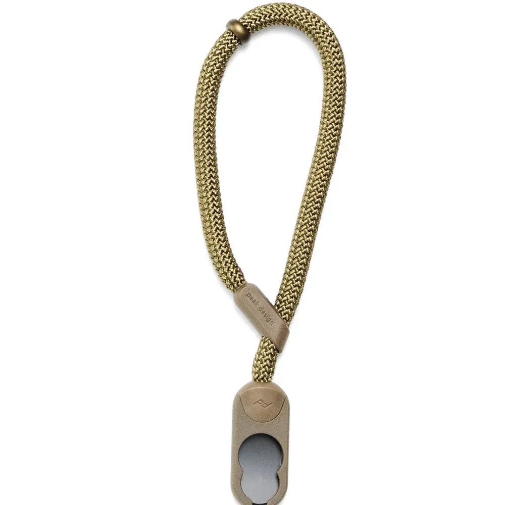 Peak Design Cuff Rope Otomatik Kilitlenen Dokuma Bilek Askısı - Kelp