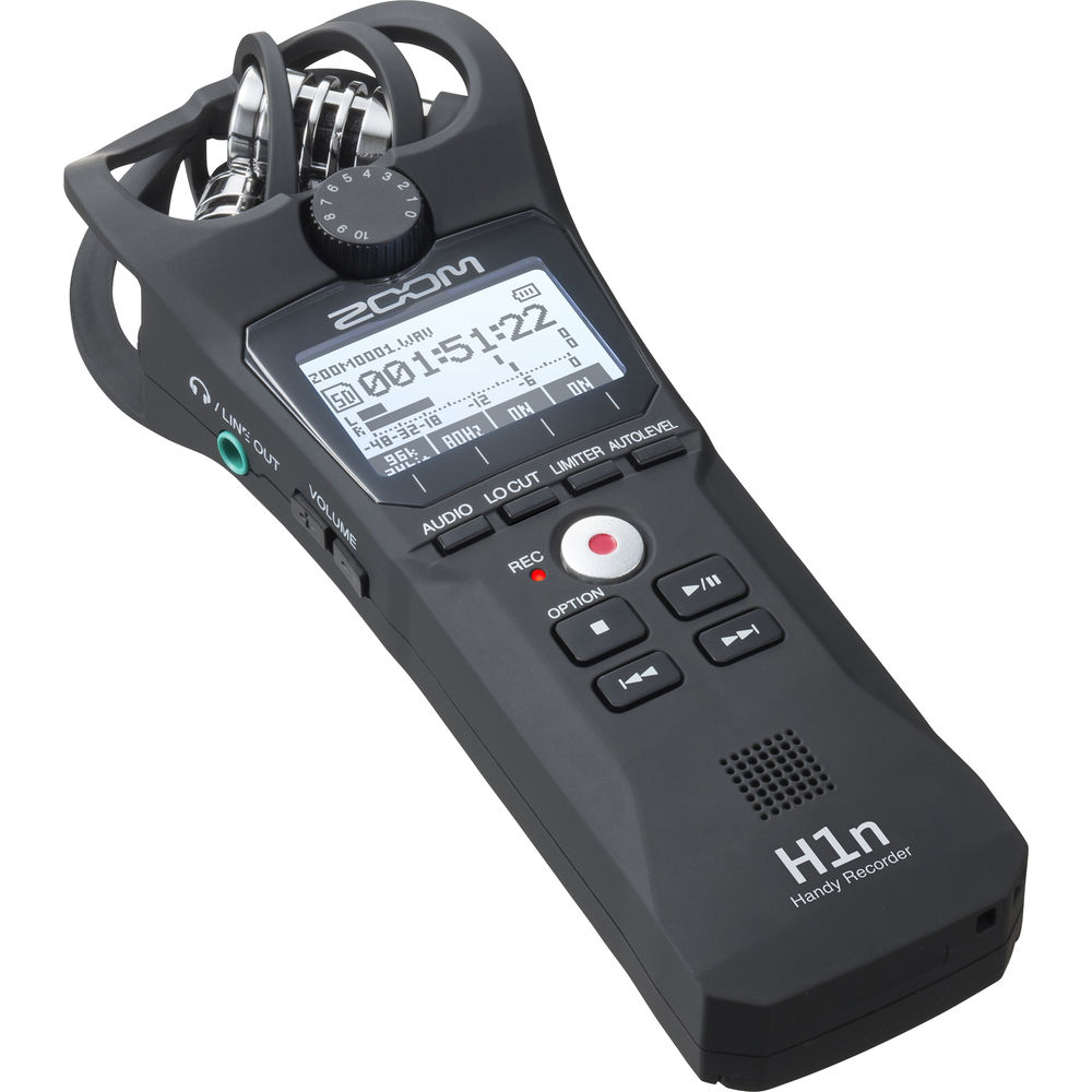 Zoom H1n Digital Handy Recorder Value Pack (Siyah)