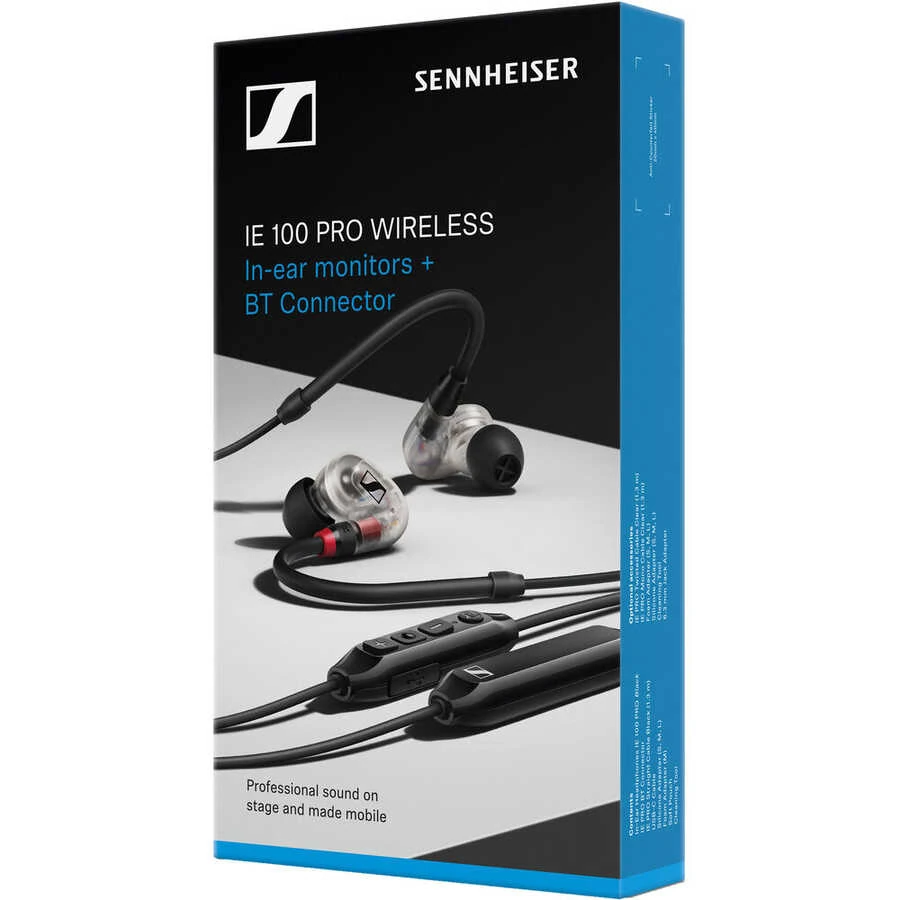 Sennheiser IE 100 PRO Wireless Kulak İçi Kulaklık (Şeffaf)