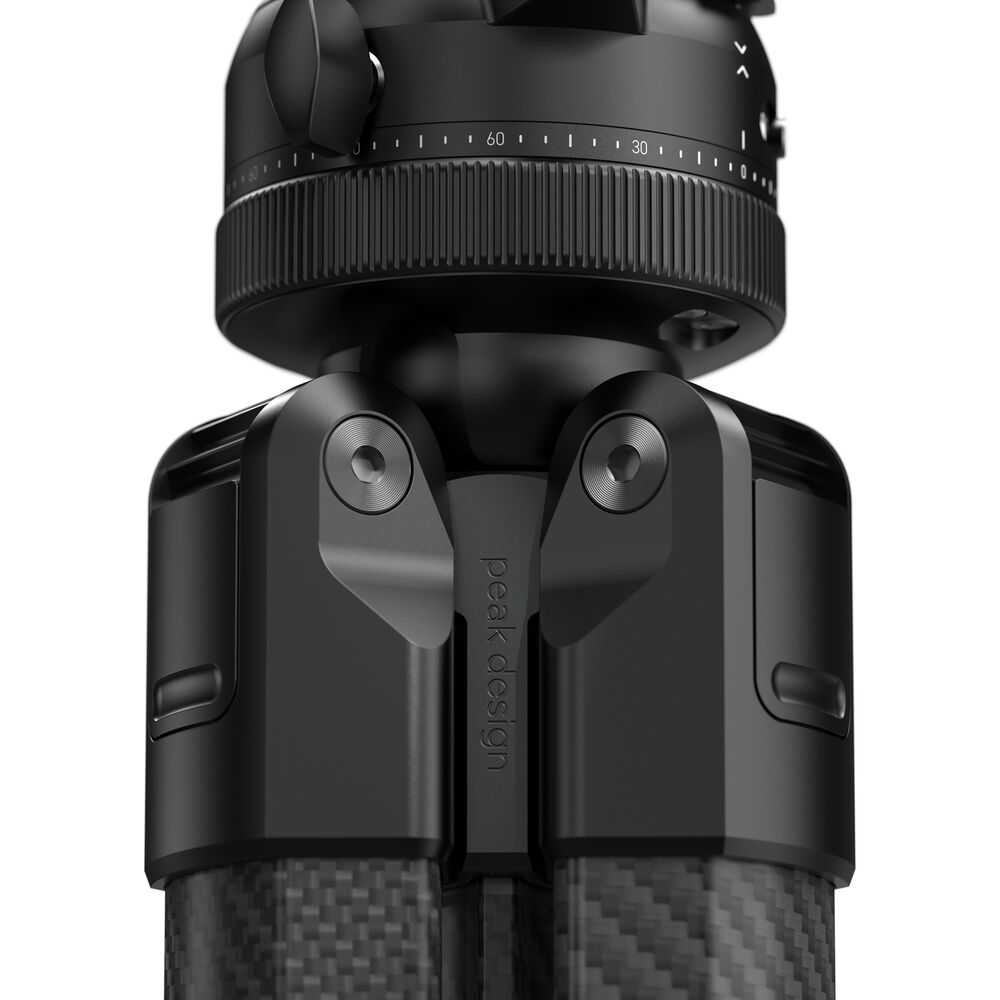 Peak Design Pro Tall Karbon Fiber Tripod ve Top Kafa – Siyah