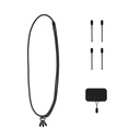 Mobile Crossbody Multi-Strap Çok Fonksiyonlu Telefon ve Aksesuar Askısı - Black