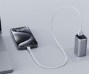 Aukey CB-BAL7-WH Naylon Örgülü USB-A Lightning Kablosu 0.9M