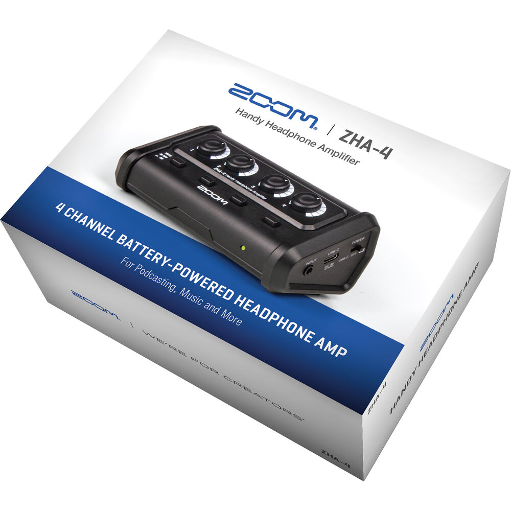 Zoom ZHA-4 4-Kanal Kulaklık Amfisi