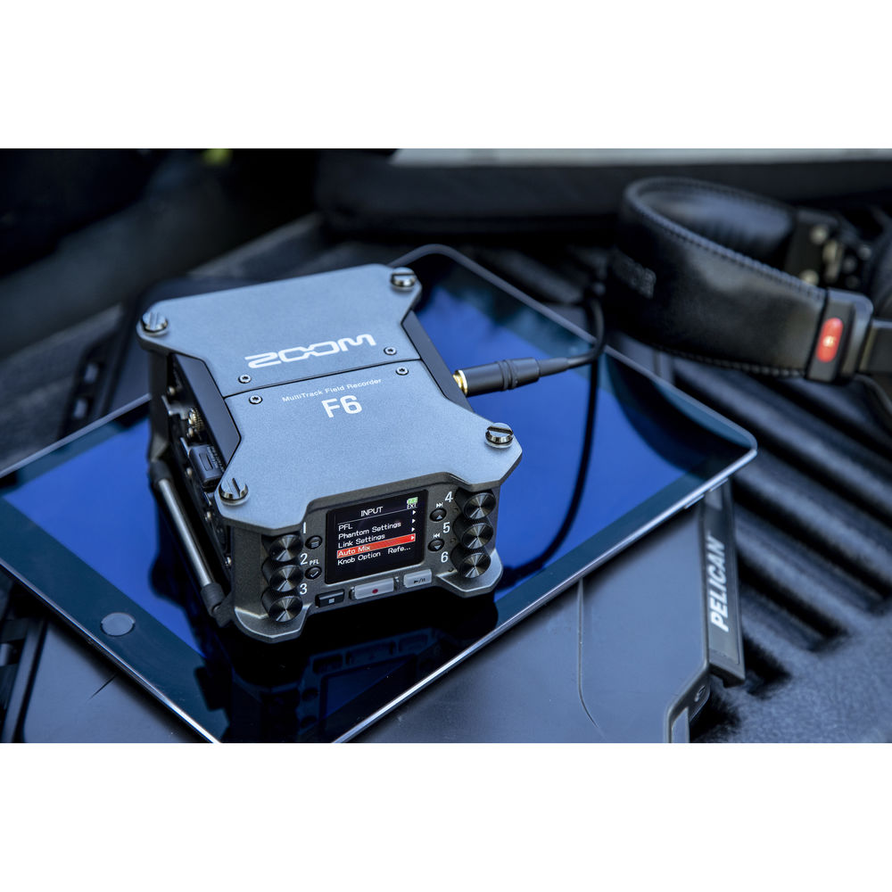 Zoom F6 Multitrack Field Recorder