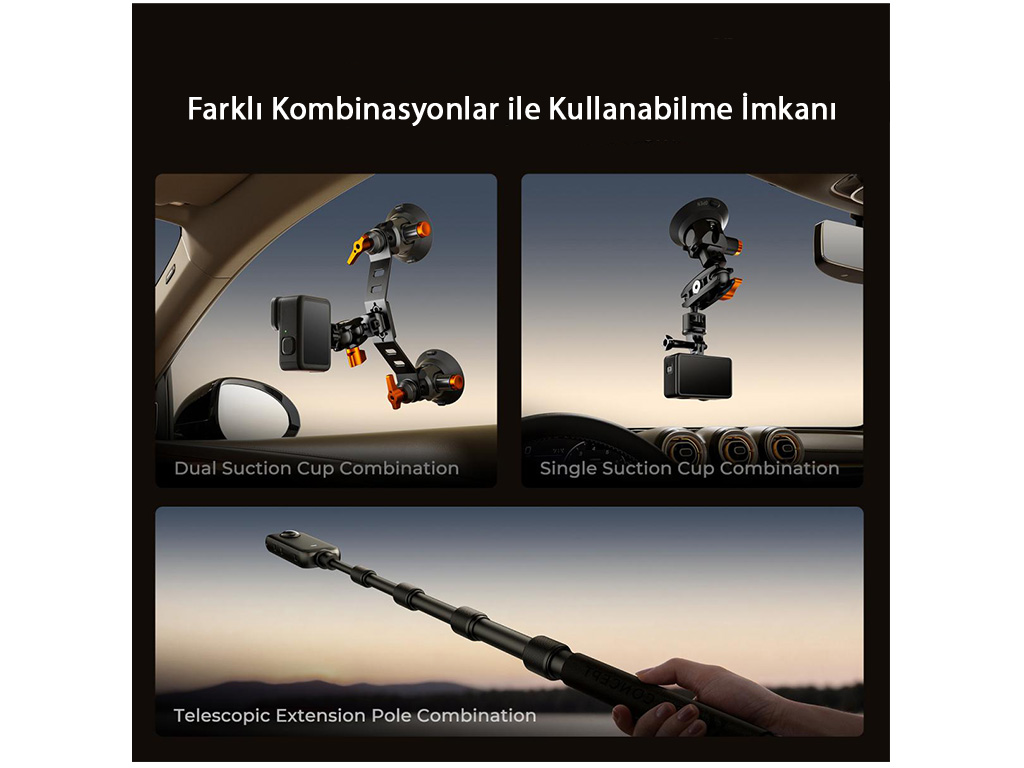 K&F Concept Araba Montajı MS-44 (KF31.197)