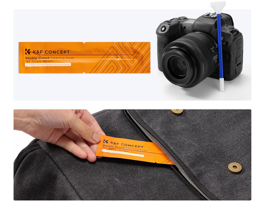 K&F Concept Full-Frame 5'li Sensör Temizlik Çubuğu (KF08.076)