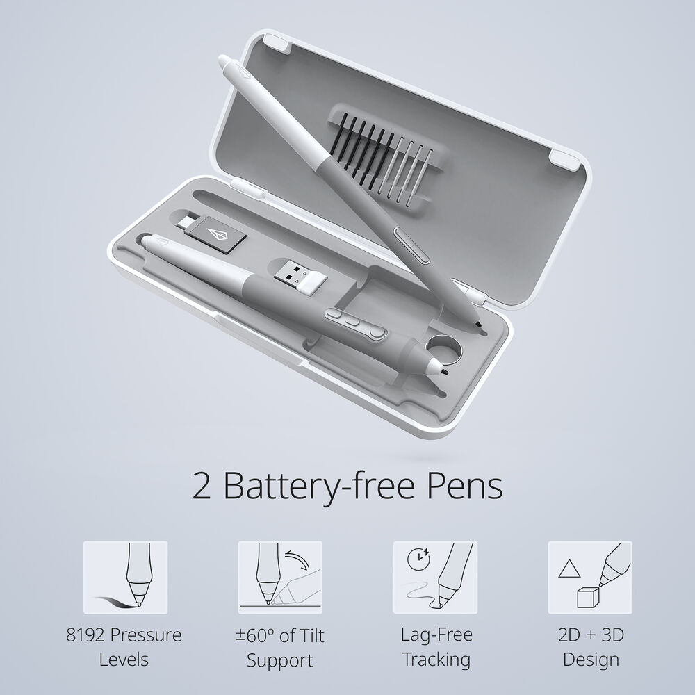 Xencelabs Pen Tablet Grafik Tablet Medium Bundle