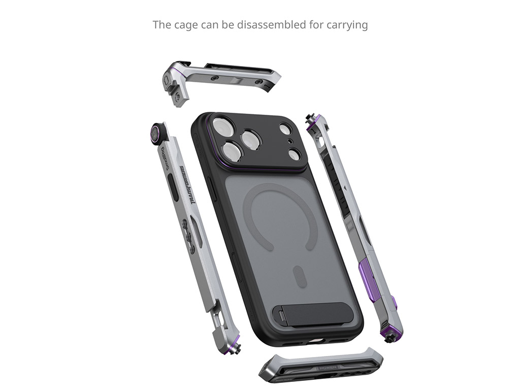SmallRig 5584 Megatron Edition iPhone 17 Pro Max Uyumlu Dual Handle Kit