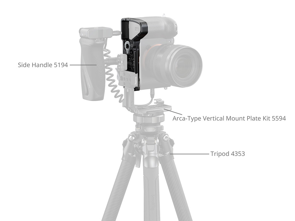 SmallRig 6033 Sony A7 V / A7 IV Uyumlu Taban Plakası