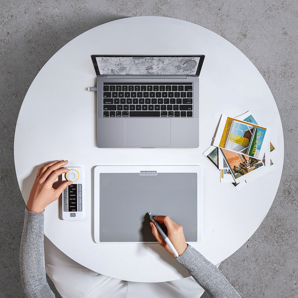 Xencelabs Pen Tablet Grafik Tablet Medium Bundle SE