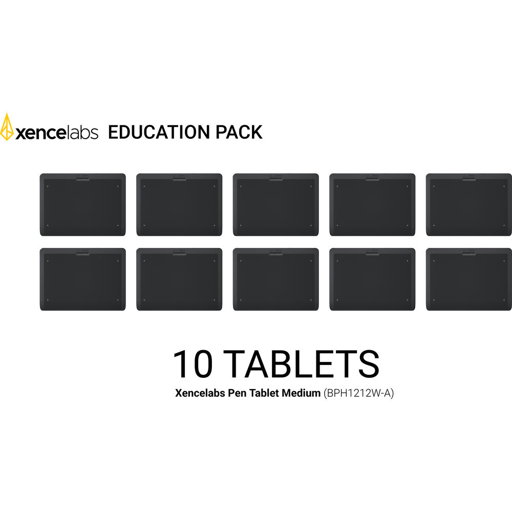 Xencelabs Pen Tablet Grafik Tablet Medium Education Pack