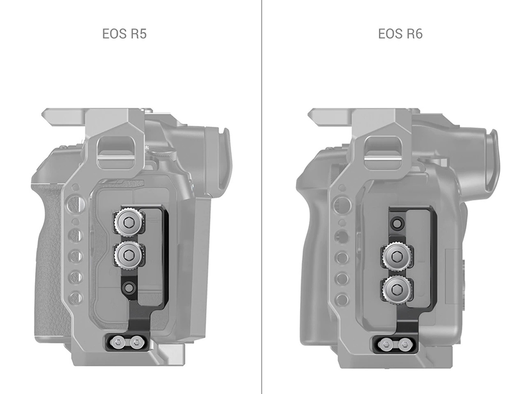 SmallRig 2981 Canon EOS R5 ve R6 Kafes için HDMI ve USB-C Kablo Kıskacı