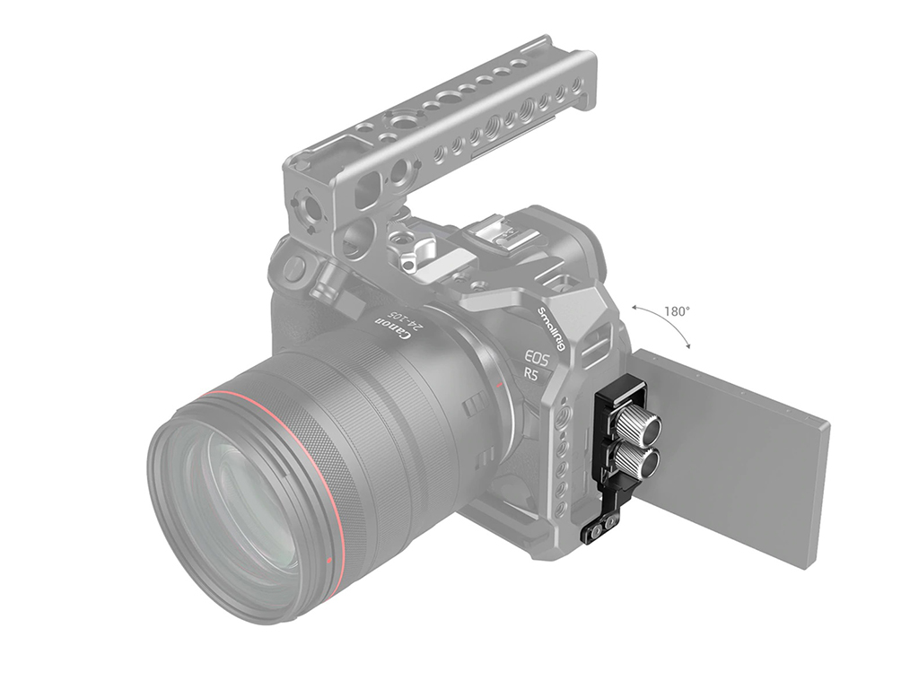 SmallRig 2981 Canon EOS R5 ve R6 Kafes için HDMI ve USB-C Kablo Kıskacı