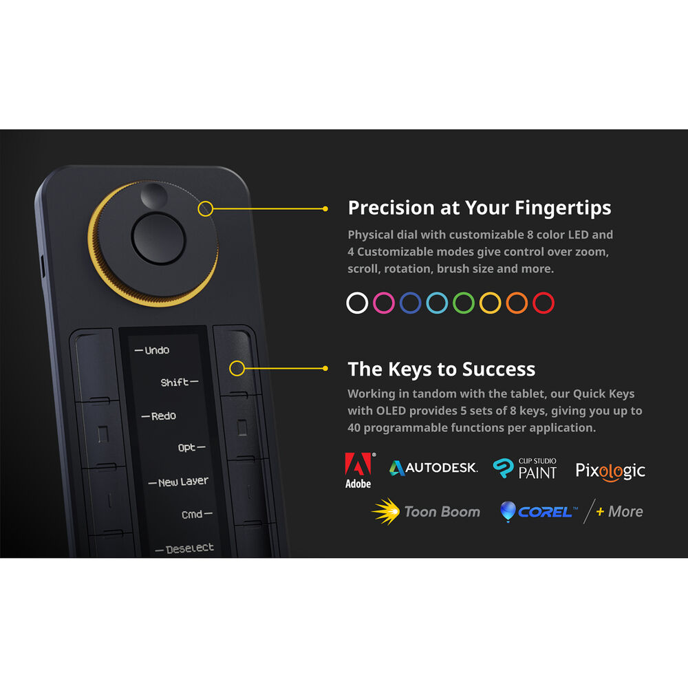 Xencelabs Quick Keys Remote Kısayol Kumandası
