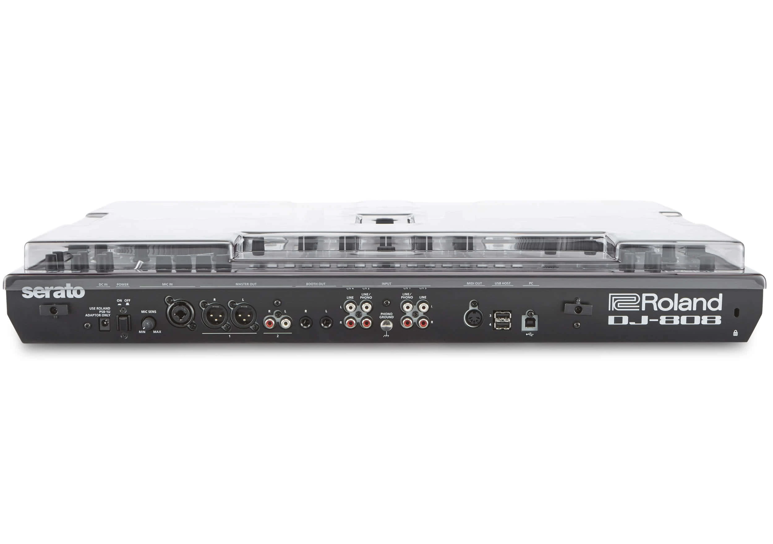 Decksaver Roland DJ-808 için Decksaver Koruyucu Kapak