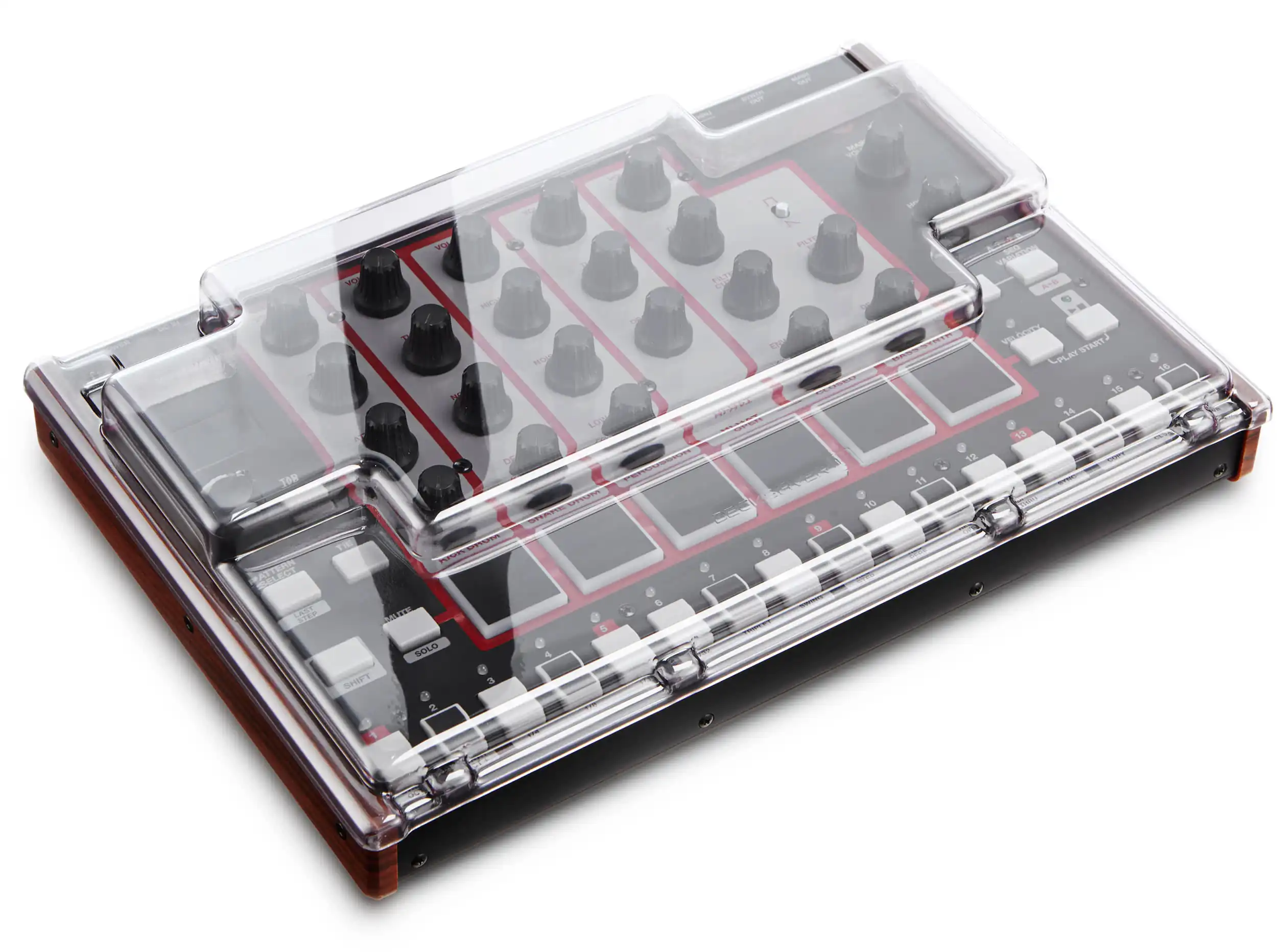 Decksaver Akai Rhythm Wolf için Decksaver LE Koruyucu Kapak