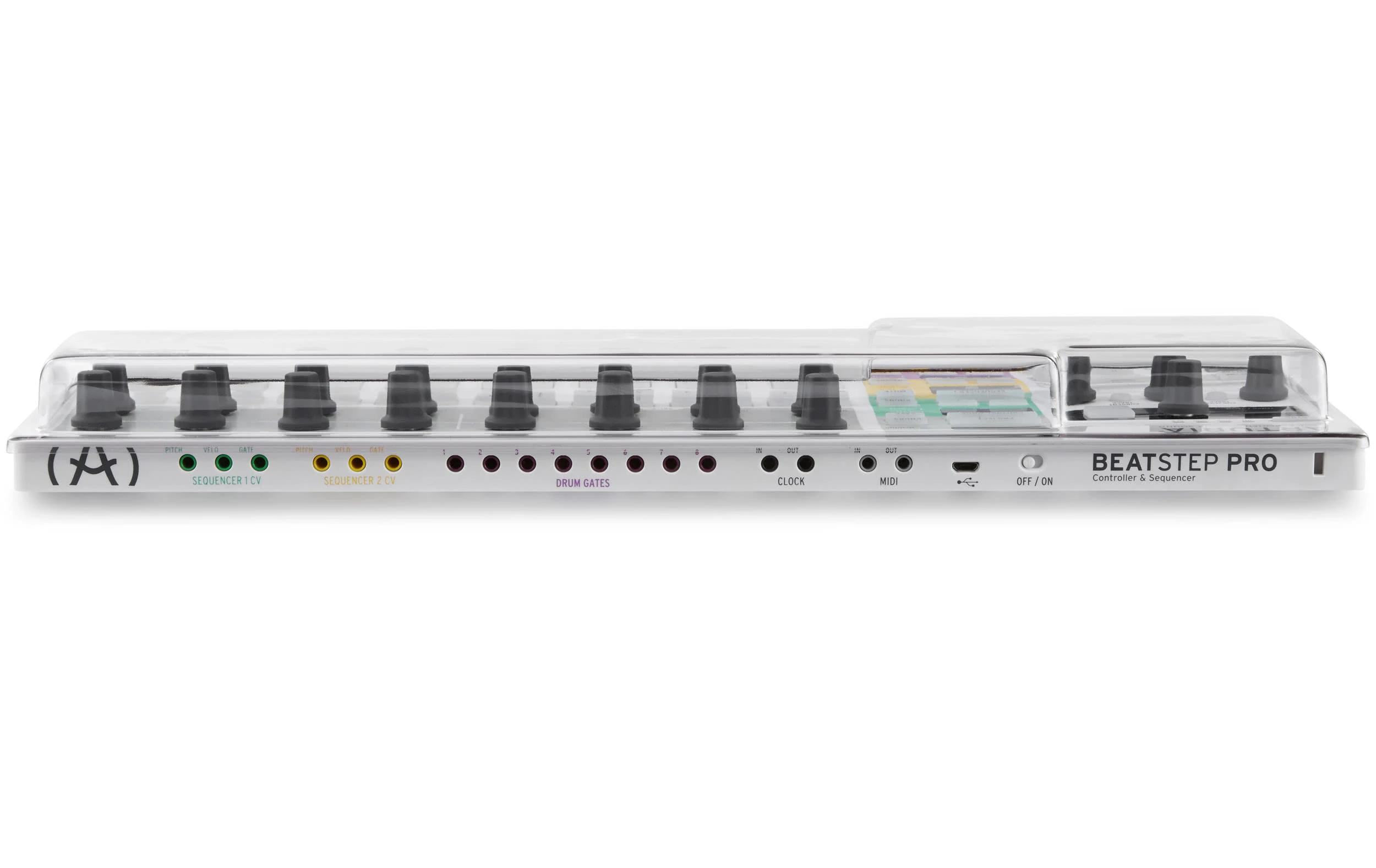 Decksaver Arturia BeatStep Pro için Decksaver LE Koruyucu Kapak