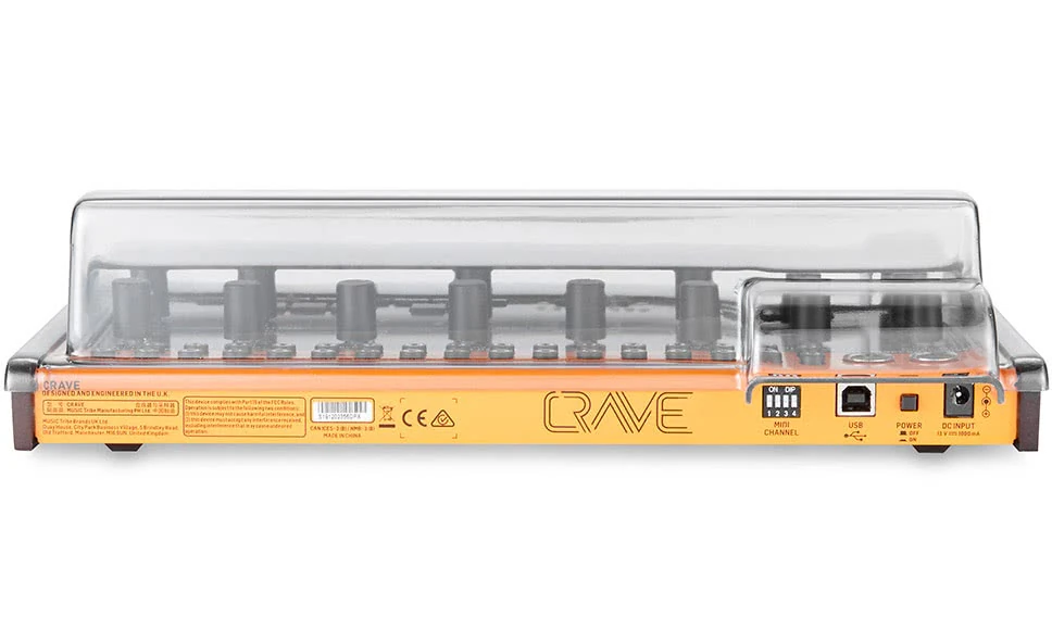 Decksaver Behringer Crave & Edge için Decksaver Koruyucu Kapak