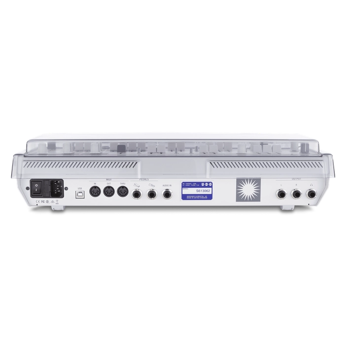 Decksaver UDO Audio Super 6 Desktop için Decksaver Koruyucu Kapak