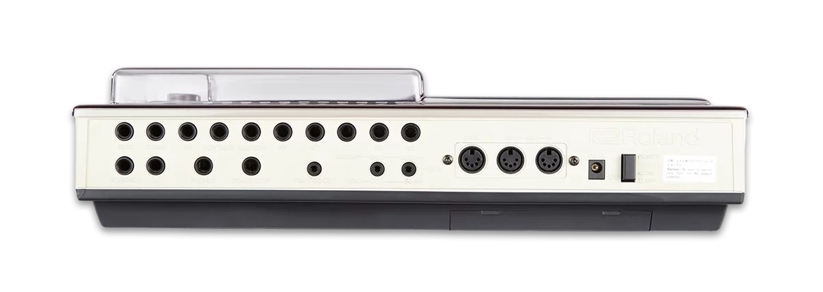 Decksaver Roland TR-707 için Decksaver Koruyucu Kapak