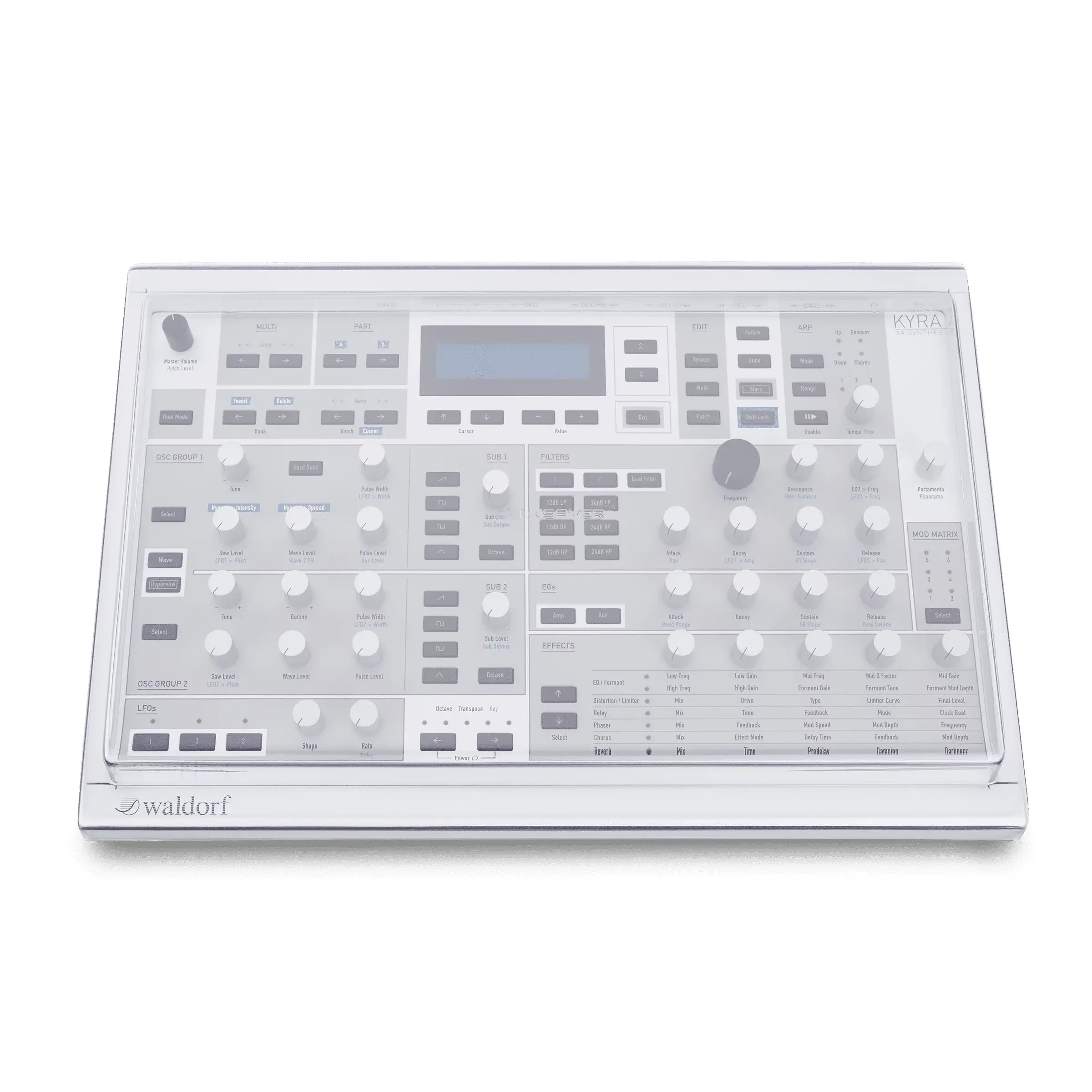 Decksaver Waldorf Wave & Microwave için Decksaver Koruyucu Kapak