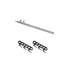 280mm Single Monitor mount with baby pin 5/8"