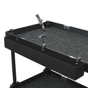 Box Long with 3x Quick Clamps with threaded hole and adapter 3/8" to 1/4"