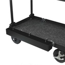 Box Long with 3x Quick Clamps with threaded hole and adapter 3/8" to 1/4"