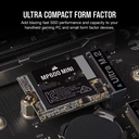 Corsair MP600 MINI 1TB M.2 2230 NVMe PCIe 4.0 Gen4 SSD /CSSD-F1000GBMP600MNR2