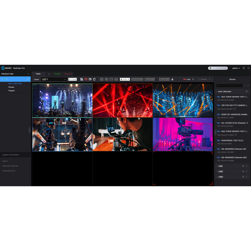 Kiloview Multiview Pro (MacOS)