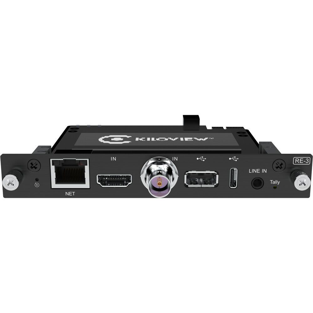 Kiloview RE-3 H265 Dual Channel 4K HDMI&SDI to NDI|HX, SRT, RTMP Video Encoder