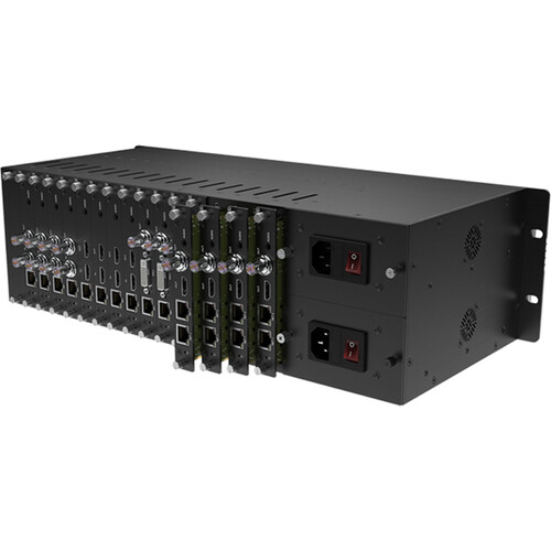 Kiloview RU03 3RU-16CH Redundant Power Rackmount Frame