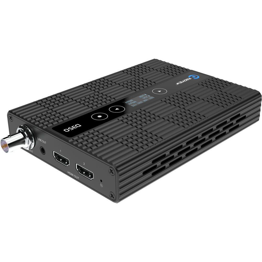 Kiloview D350 4K Full NDI&NDI-HX/SRT/RTSP/HLS to SDI/HDMI Decoder/Multiviewer