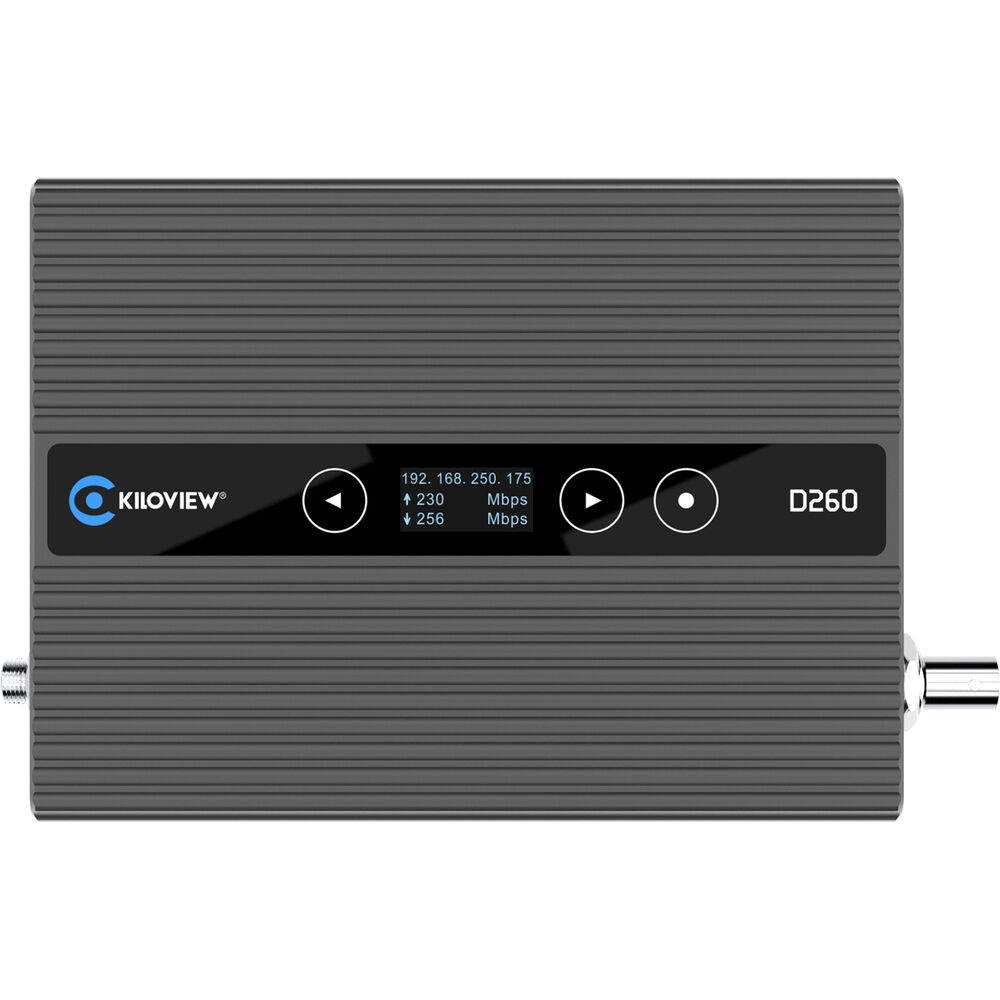 Kiloview D260 NDI|HX/SRT/RTSP/RTMP/HLS to SDI/HDMI/DVI Decoder