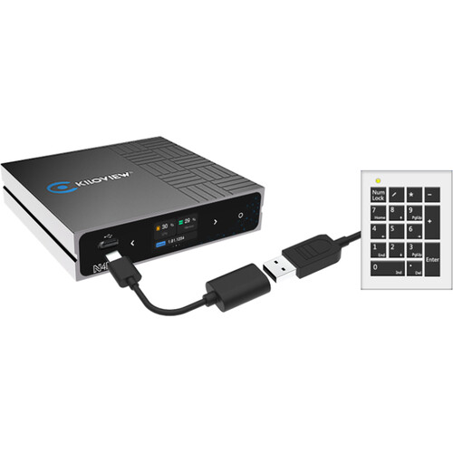 Kiloview N40+ 4K P60 HDMI Encoder/Decoder, Full Bitrate NDI Converter with Tally and PoE