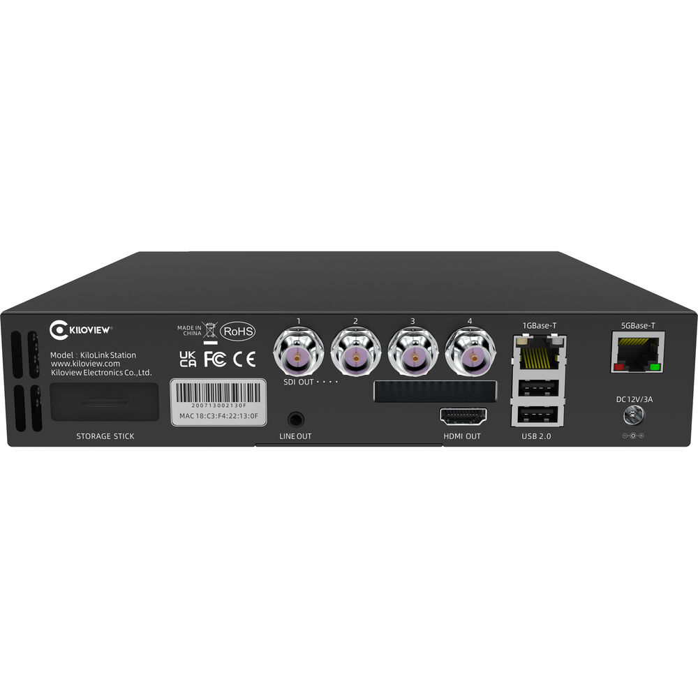 Kiloview KiloLink Station PRO All-In-One Hardware Bonding Receiver & Device Management Platform