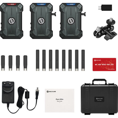 Hollyland PYRO Ultra 1TX 2RX Kablosuz Görüntü Aktarım Sistemi (SDI/HDMI)