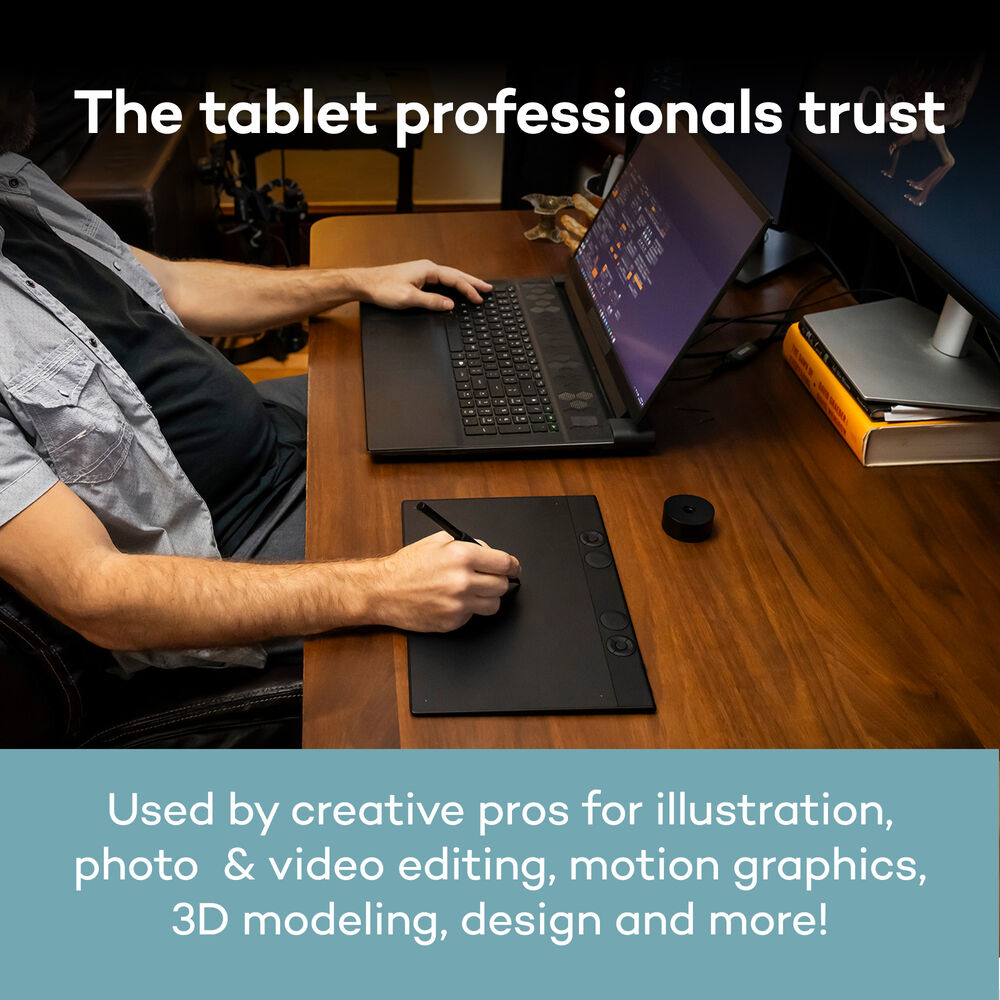 Wacom Intuos Pro Small (2025) Profesyonel Grafik Tablet – PTK470K0B