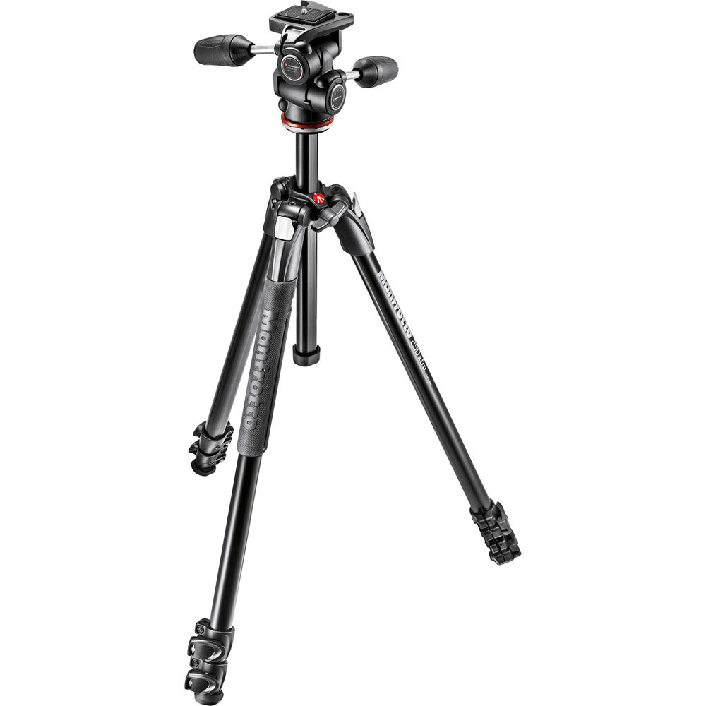 Manfrotto MK290XTA3-3W 290 Xtra Kit 3 Way Head
