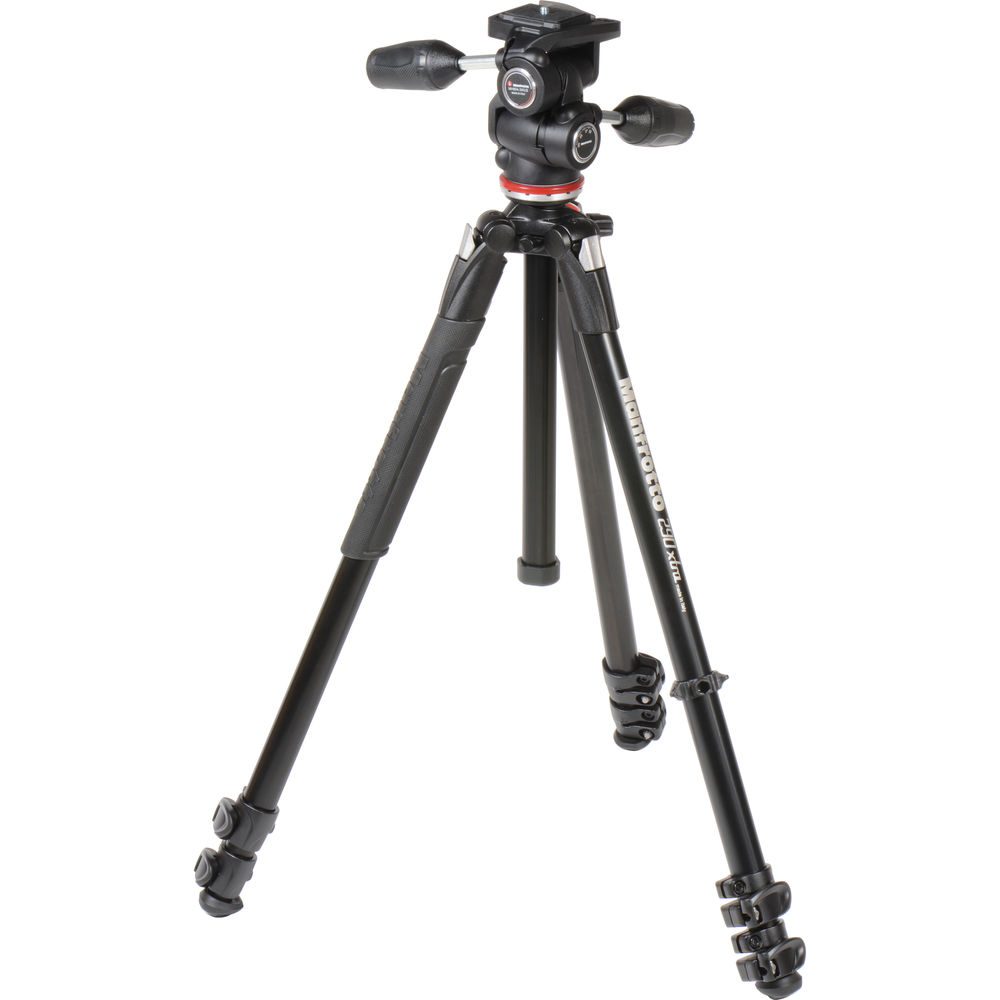 Manfrotto MK290XTA3-3W 290 Xtra Kit 3 Way Head